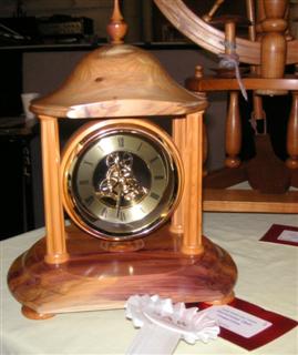 Howard's clock and his rosette